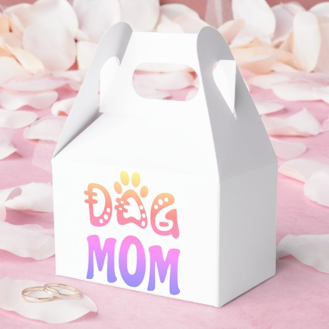 Caja Para Regalos Perro Mamá (Boda)