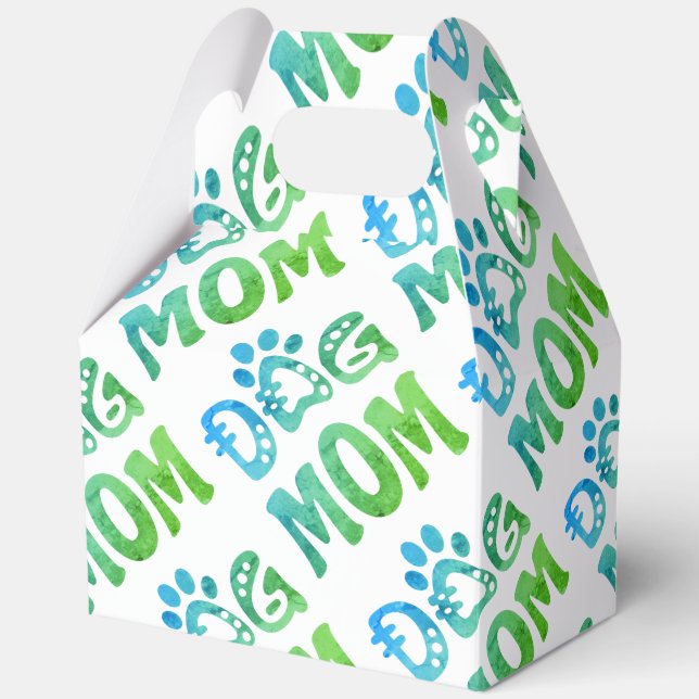 Caja Para Regalos Perro Mamá (Anverso)