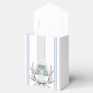 Caja Para Regalos Perros Staffordshire de boda azules   
