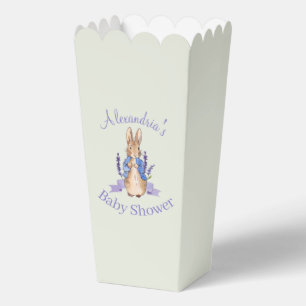 Caja Para Regalos Personaliza el conejo clásico de bebé shower