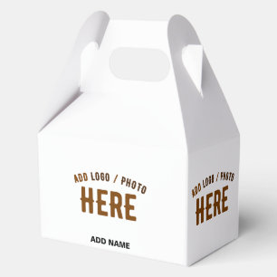 CAJA PARA REGALOS PERSONALIZABLE MODERNO ESTILO BLANCO VERIFICADO MA