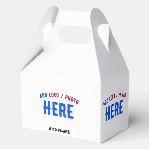 CAJA PARA REGALOS PERSONALIZABLE MODERNO ESTILO BLANCO VERIFICADO MA
