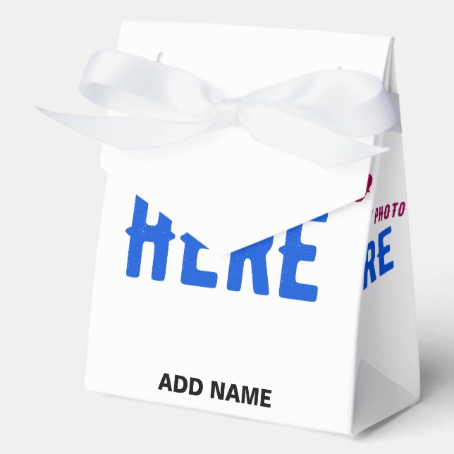 CAJA PARA REGALOS PERSONALIZABLE MODERNO ESTILO BLANCO VERIFICADO MA (Anverso)