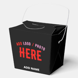 CAJA PARA REGALOS PERSONALIZABLE MODERNO ESTILO NEGRO VERIFICADO MAR