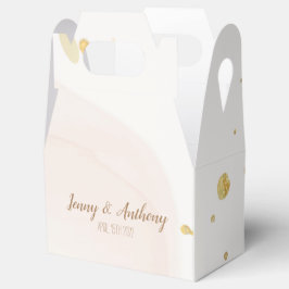 Caja Para Regalos Personalizable Pastel acuarela