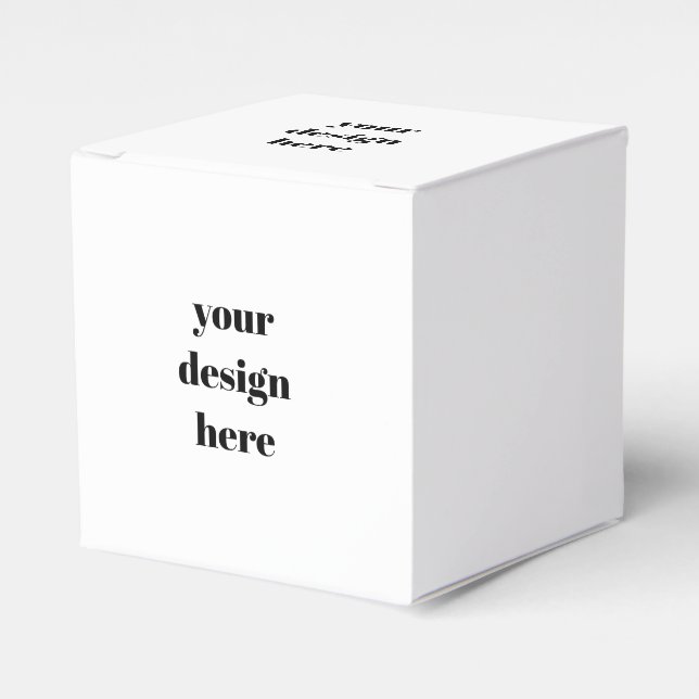 Caja Para Regalos Personalización o Personalizar (Costado Anverso)