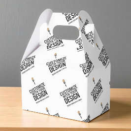 Caja Para Regalos Personalizada Empresa Marcada Personalizada Minima