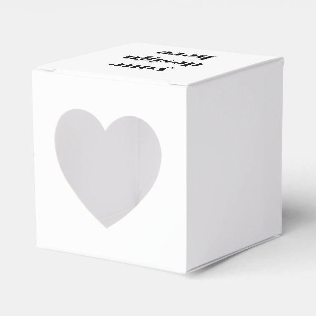 Caja Para Regalos Personalizado (Anverso)