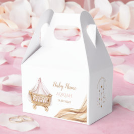 Caja Para Regalos Personalizado Aqiqah personalizada Baby Shower isl