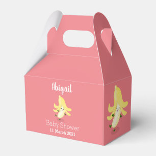 Caja Para Regalos Personalizado bananero Cute kawaii