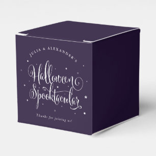 Caja Para Regalos Personalizado Color Halloween Spooktacular Favor B