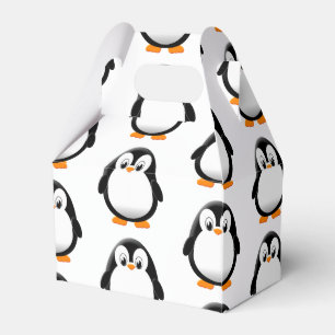 Caja Para Regalos Personalizado Cute Penguin