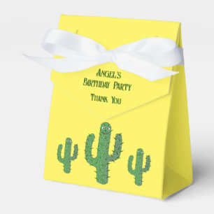 Caja Para Regalos Personalizado de Cactus Happy Day of the Dead