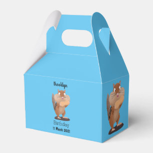 Caja Para Regalos Personalizado de chipmunk de grandes mejillas grac