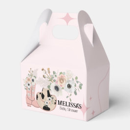 Caja Para Regalos Personalizado de Cowgirl Pink Boots Gorras