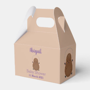 Caja Para Regalos Personalizado de cuerda de saltar de patata feliz