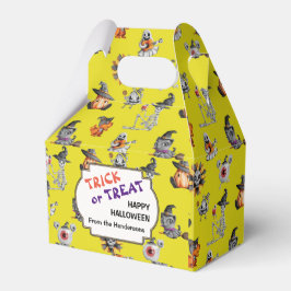 Caja Para Regalos Personalizado de diseño completo de Halloween