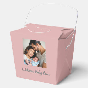 Caja Para Regalos personalizado de foto de bebé Cushion