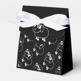 Caja Para Regalos Personalizado de ovejas negras