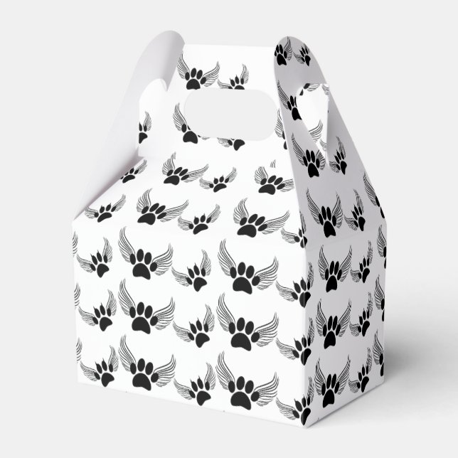 Caja Para Regalos Personalizado de pinturas de Angel Mascota (Front Side)