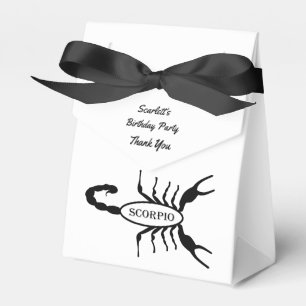 Caja Para Regalos Personalizado de signo de estrella de escorpión ne
