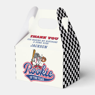Caja Para Regalos Personalizado Del Partido De Nacimiento De Béisbol
