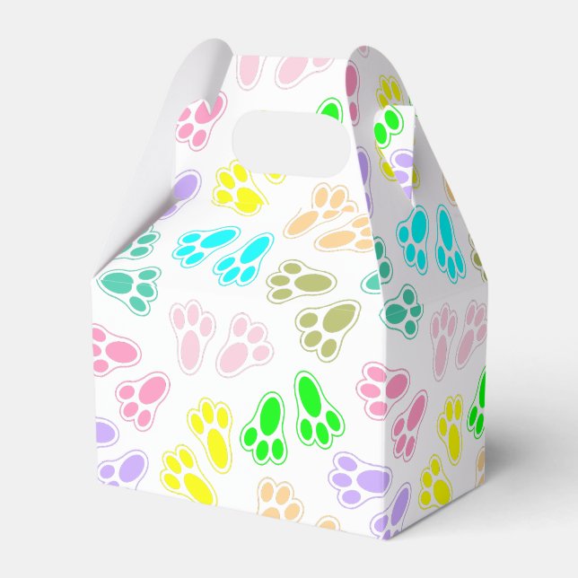 Caja Para Regalos Personalizado del patrón de cometas de conejo de P (Front Side)