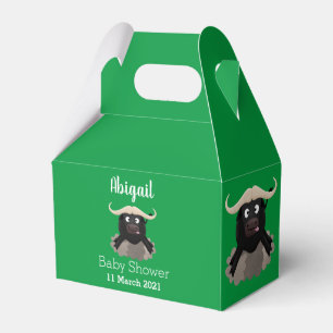 Caja Para Regalos Personalizado divertida de búfalo de agua corrient