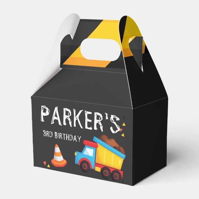 Caja Para Regalos Personalizado en construcción (Front Side)