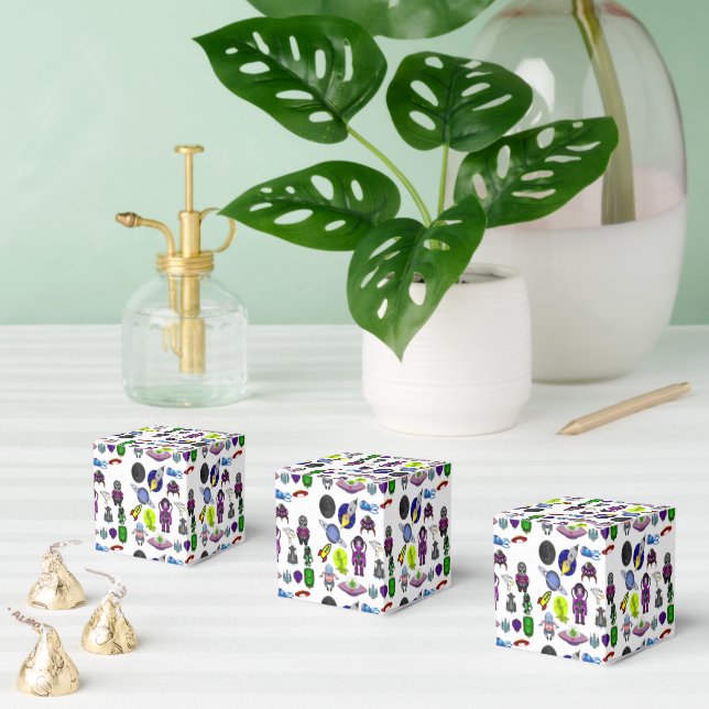 Caja Para Regalos Personalizado espacial (Múltiple)