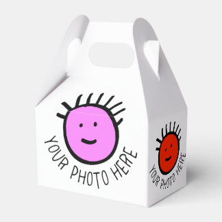 Caja Para Regalos Personalizado Foto 10 x GABLE FAVOR BOX Blank Temp