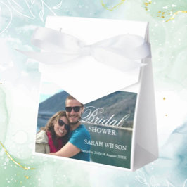 Caja Para Regalos Personalizado Foto Boda relajado moderno