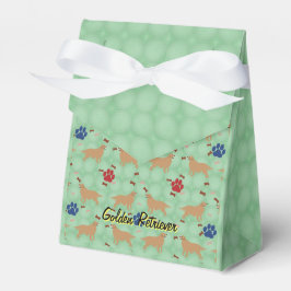 Caja Para Regalos Personalizado Golden Retriever