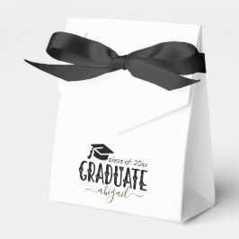 Caja Para Regalos Personalizado Graduación moderna clase de año de
