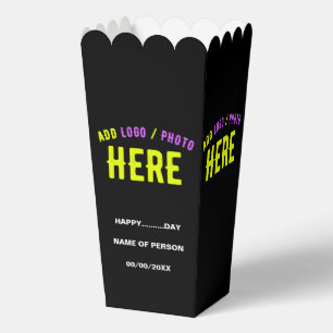 CAJA PARA REGALOS PERSONALIZADO MODERNO ESTILO MARCA VERIFICADA NEGR