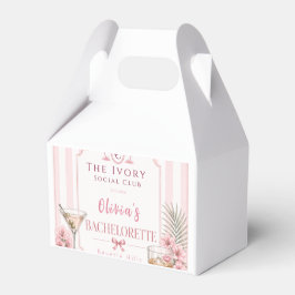 Caja Para Regalos personalizado Rosa Lux Despedida de soltera bridal