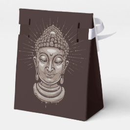 Caja Para Regalos Personalizado texto Cuadro de favor Buda