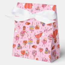 Personalizados de San Valentín Retro Groovy