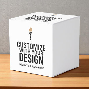 Caja Para Regalos Personalizados en Blanco Empresa Marcados Personal
