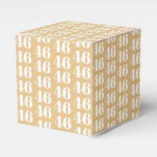 Caja Para Regalos Personalizar con número, regalo inicial de camello