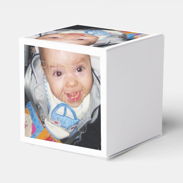 Caja Para Regalos Personalizar con sus fotos (Reverso Costado)
