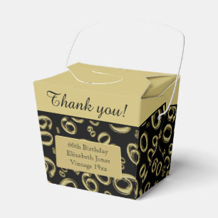 Caja Para Regalos Personalizar: Fiesta de cumpleaños número 60 Gol