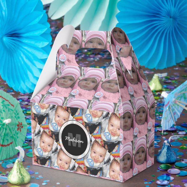 Caja Para Regalos Personalizar Su personalizado tres motivos fotográ (Fiesta)