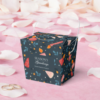 Caja Para Regalos Personalize dark Festive mixed Candles Holiday Box