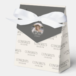 Caja Para Regalos Personalized 2025 Photo Congrats Graduation Party