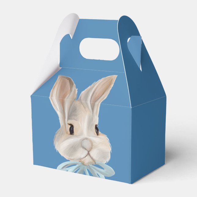 Caja Para Regalos Personalized Bunny Themed Birthday Favour Box (Front Side)