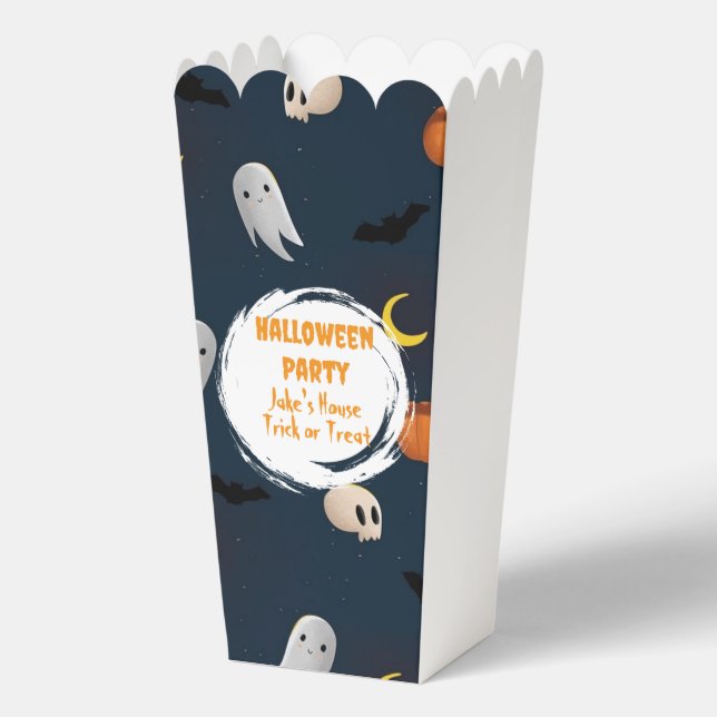 Caja Para Regalos Personalized Halloween Party Items Spooky  (Anverso)