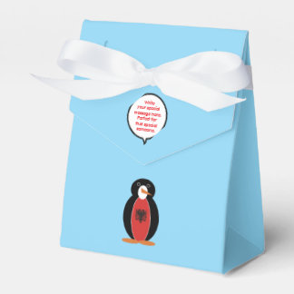 Caja Para Regalos Personalized Ms. Penguin Albania Tent