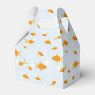 Caja Para Regalos Pesca de oro suave nadando en el agua