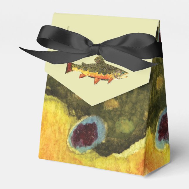 Caja Para Regalos Pesca de truchas (Front Side)